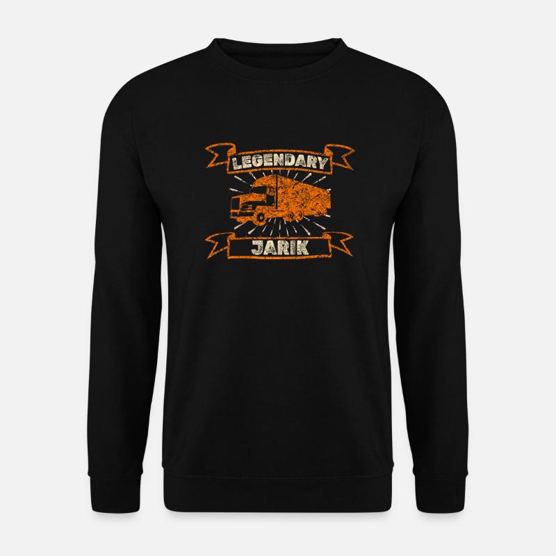Trucker Jarik - Unisex Pullover - Schwarz