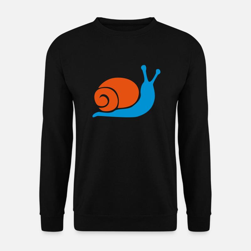 Schnecke - Unisex Pullover - Schwarz