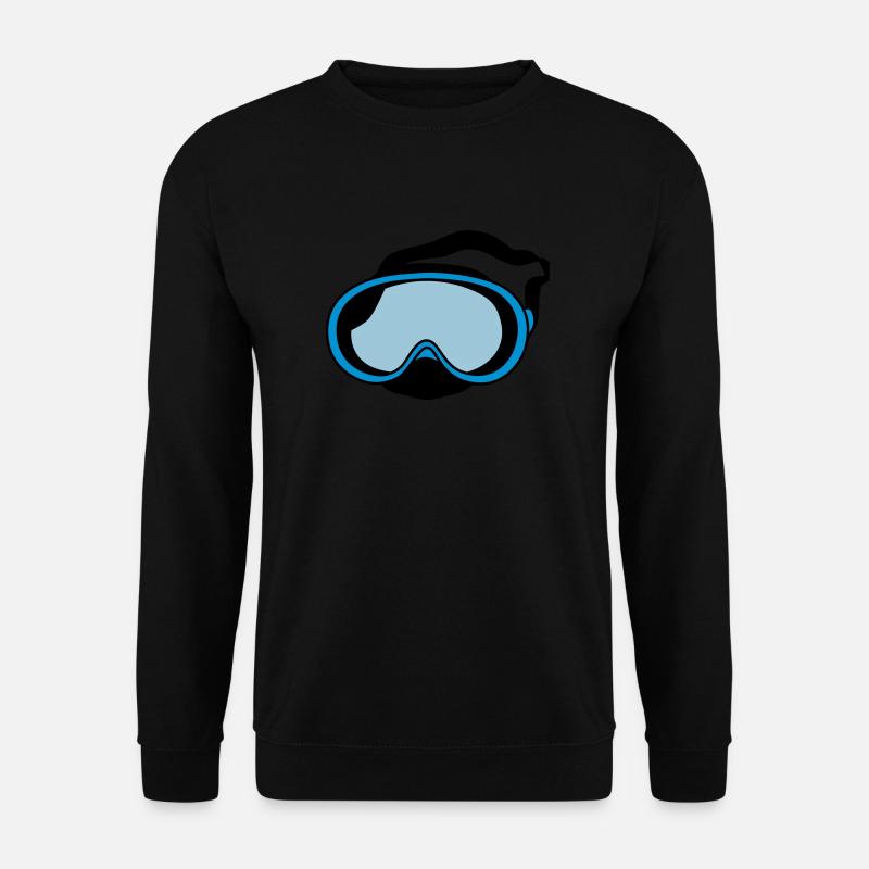 tauchermaske - Unisex Pullover - Schwarz