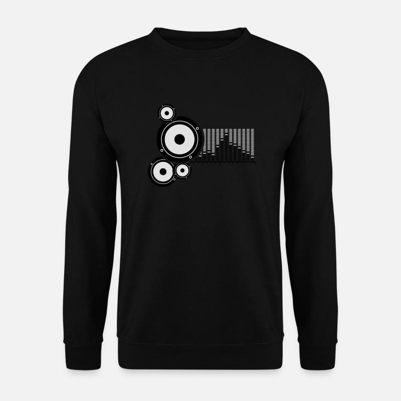 musik - Unisex Pullover - Schwarz