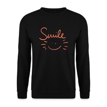 Jeesi1.png - Unisex Pullover - Schwarz - Vorne - Alina (178cm) & Michal (187cm)