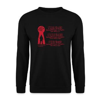 la chanson de Roland - Sweat-shirt Unisexe - noir - Devant - Alina (178cm) & Michal (187cm)