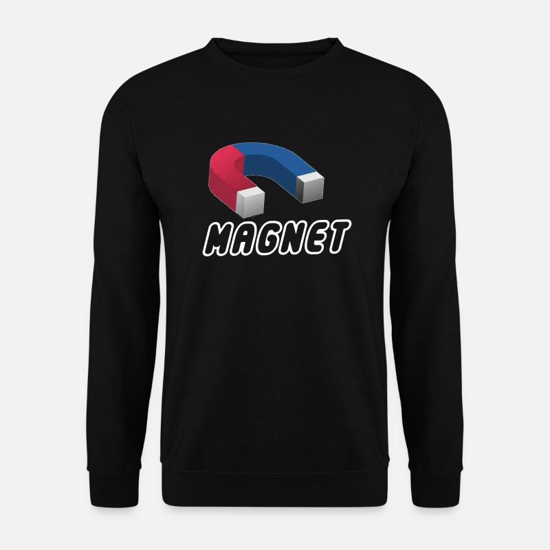 Magnet - Unisex Pullover - Schwarz