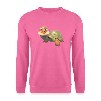 Sweet turtle - Unisex Sweatshirt - pink - Front
