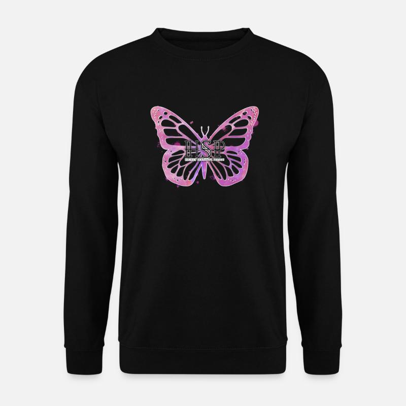 HSP - Highly sensitive person - Unisex Sweatshirt - black