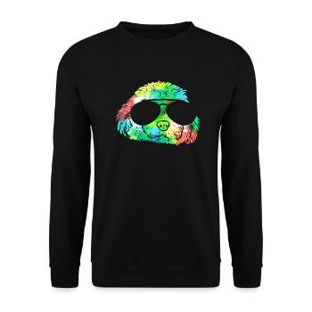 Cavapoo Cavoodle Capoodle Chien - Sweat-shirt Unisexe - noir - Devant - Alina (178cm) & Michal (187cm)