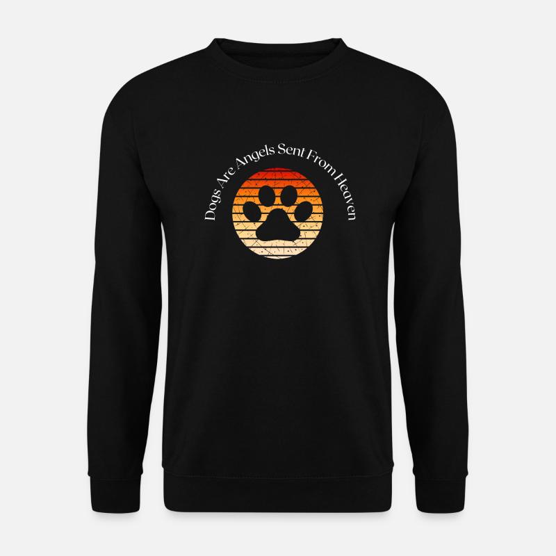 Hunde - Unisex Pullover - Schwarz