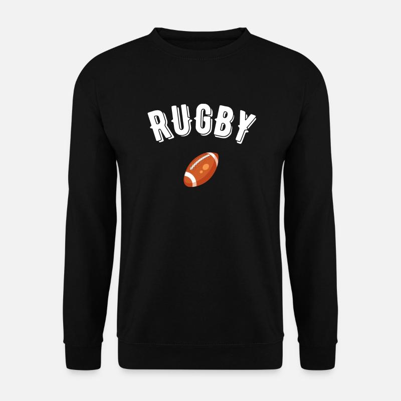 rugby - Unisex Sweatshirt - black