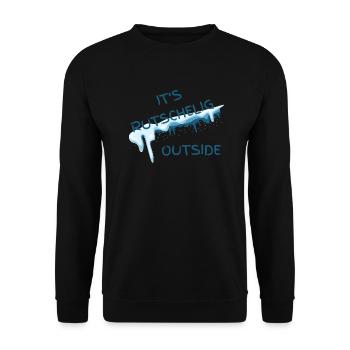 Winter - Rutschig / Glatt - Unisex Pullover - Schwarz - Vorne - Alina (178cm) & Michal (187cm)