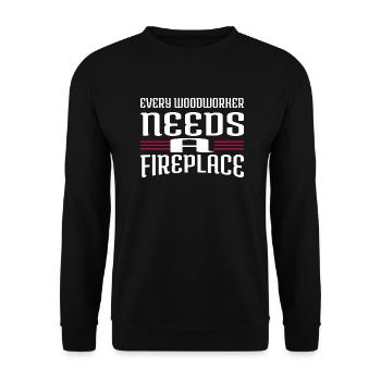 Aaron Carpenter T-shirts - Sweat-shirt Unisexe - noir - Devant - Alina (178cm) & Michal (187cm)