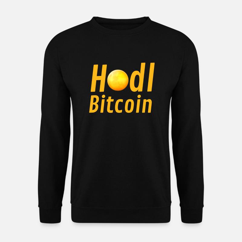 Hodl Bitcoin - Unisex Pullover - Schwarz