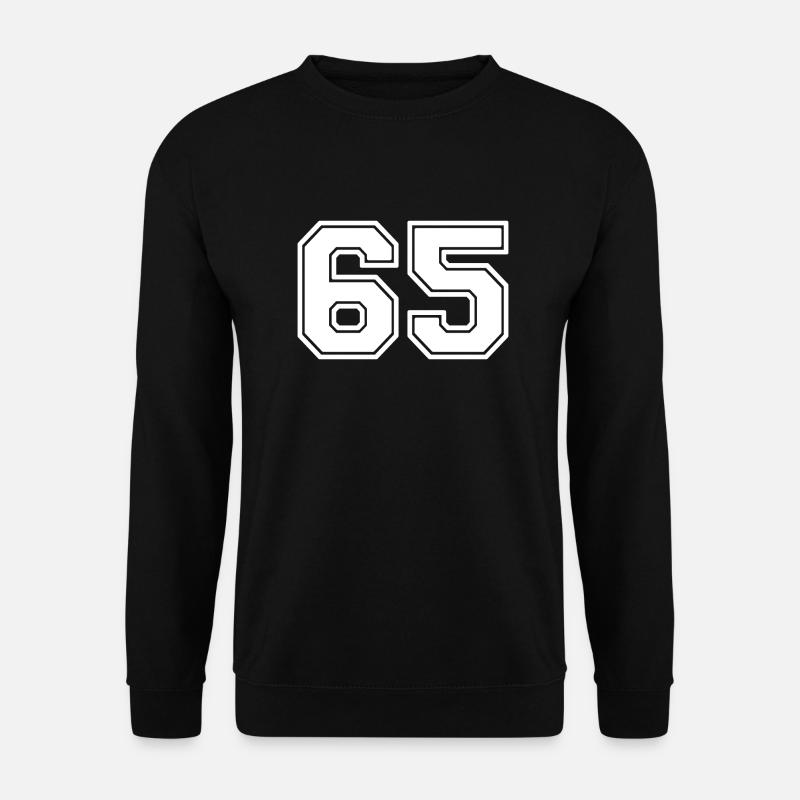 65 - Unisex Pullover - Schwarz