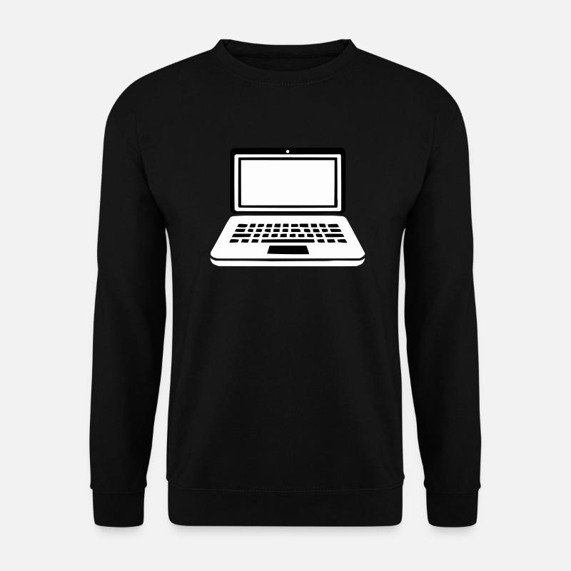 laptop - Unisex Sweatshirt - black