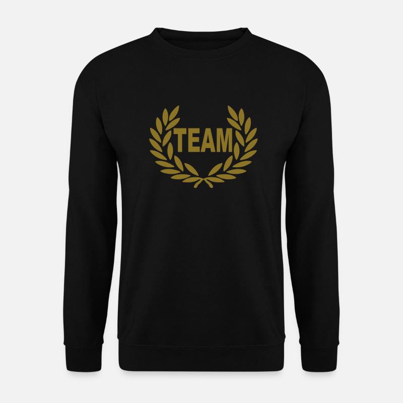 team_krone_crown - Unisex Pullover - Schwarz