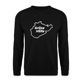 Gruene Hölle - Unisex Pullover - Schwarz - Vorne - Alina (178cm) & Michal (187cm)