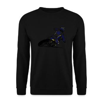 Supermoto - Unisex Pullover - Schwarz - Vorne - Alina (178cm) & Michal (187cm)