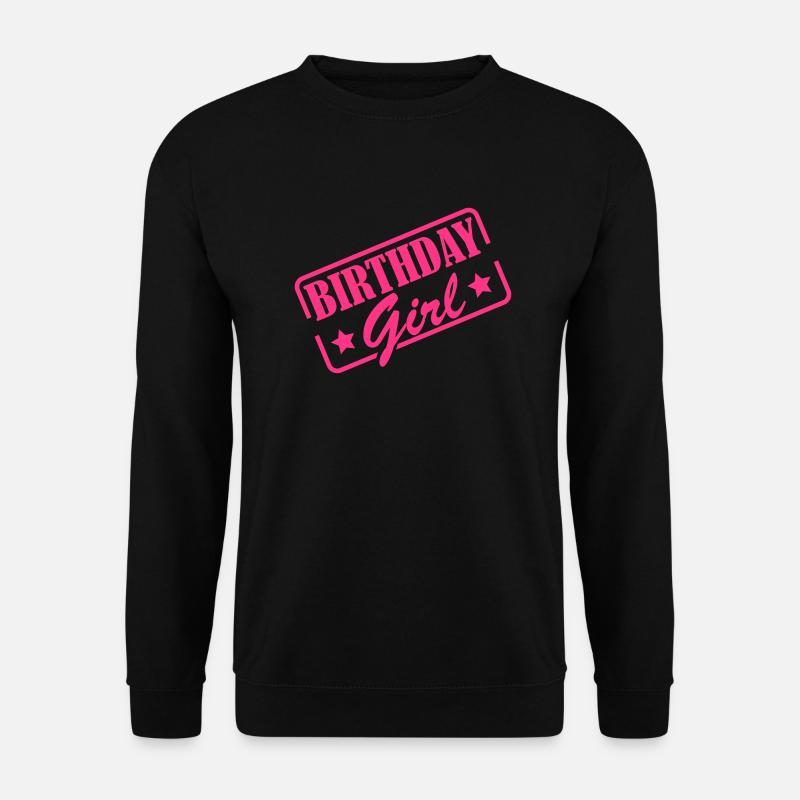 birthday_girl - Unisex Pullover - Schwarz