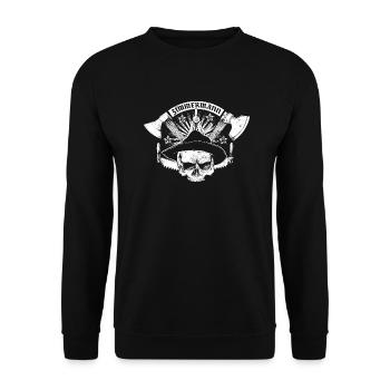 Zimmermann - Unisex Pullover - Schwarz - Vorne - Alina (178cm) & Michal (187cm)