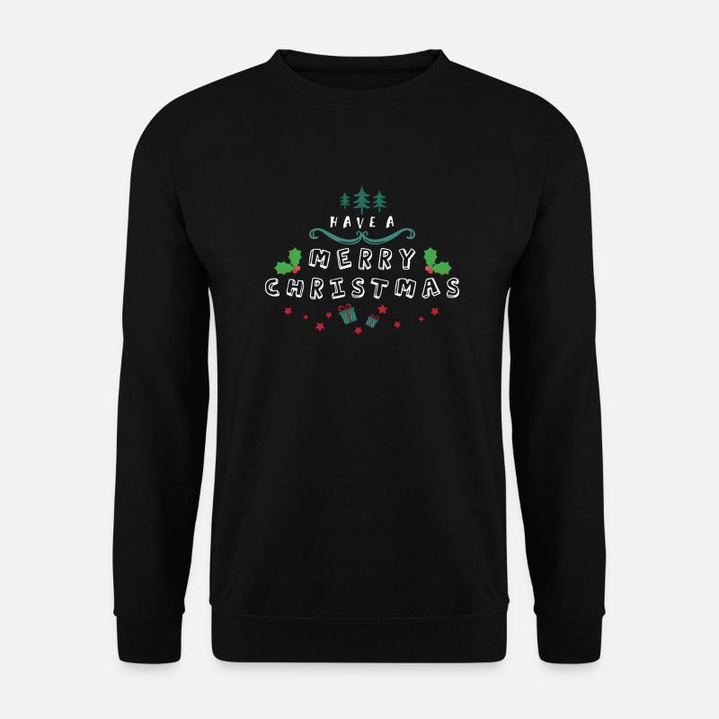 Christmas - Unisex Pullover - Schwarz
