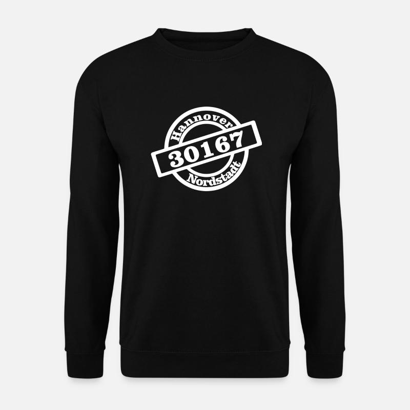Hannover Nordstadt 30167 - Unisex Pullover - Schwarz