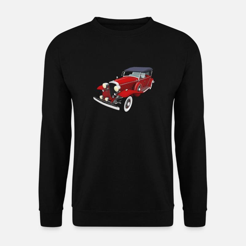 Oldtimer, Auto, Automobil - Unisex Pullover - Schwarz