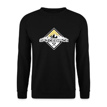 Amour pour Haamit - Sweat-shirt Unisexe - noir - Devant - Alina (178cm) & Michal (187cm)