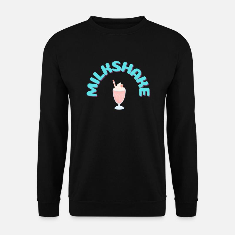 MILCHSHAKE - Unisex Pullover - Schwarz