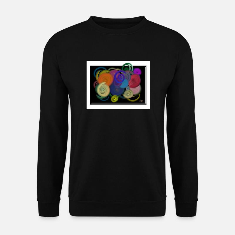 Boules colorées - Sweat-shirt Unisexe - noir