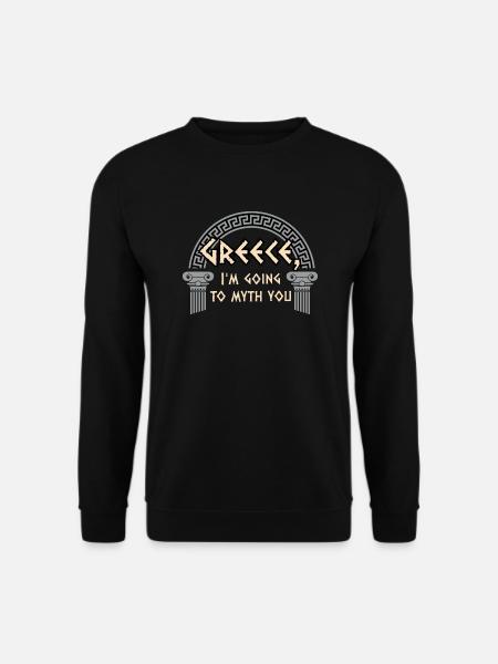Antike Griechische Mythologie und Griechisches - Unisex Pullover - Schwarz