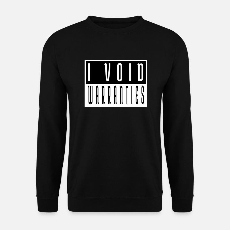humor baseballshirt baseballsweatshirt statement - Unisex Pullover - Schwarz