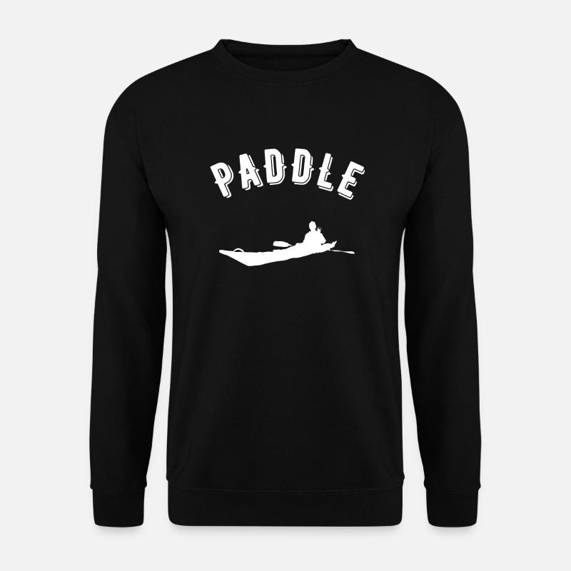 Paddel - Unisex Pullover - Schwarz