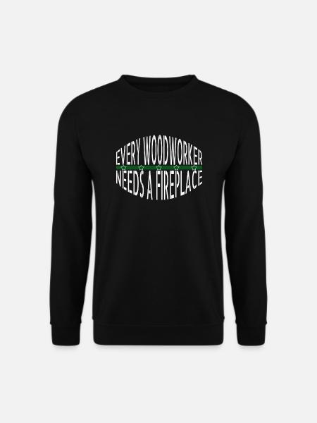 Carpenter Funny Tshirts Gift - Unisex Sweatshirt - black