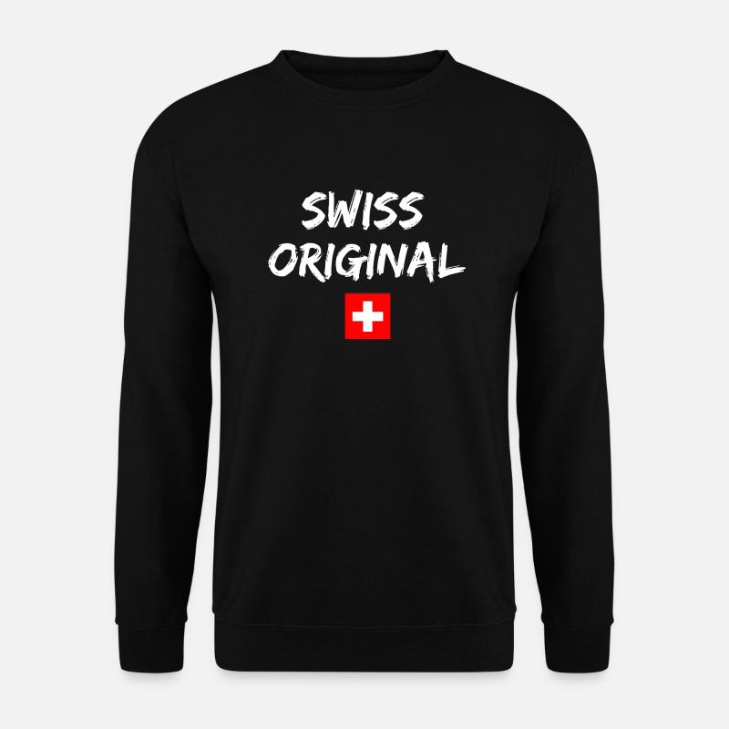 Swiss Original - Unisex Pullover - Schwarz