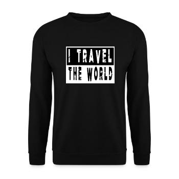 geburtstagsgeschenk lieben weihnachten bachhund - Unisex Pullover - Schwarz - Vorne - Alina (178cm) & Michal (187cm)