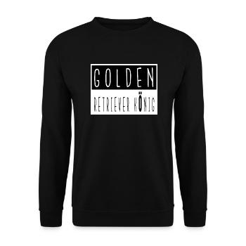 anniversaire chien caniche geek noël drôle - Sweat-shirt Unisexe - noir - Devant - Alina (178cm) & Michal (187cm)