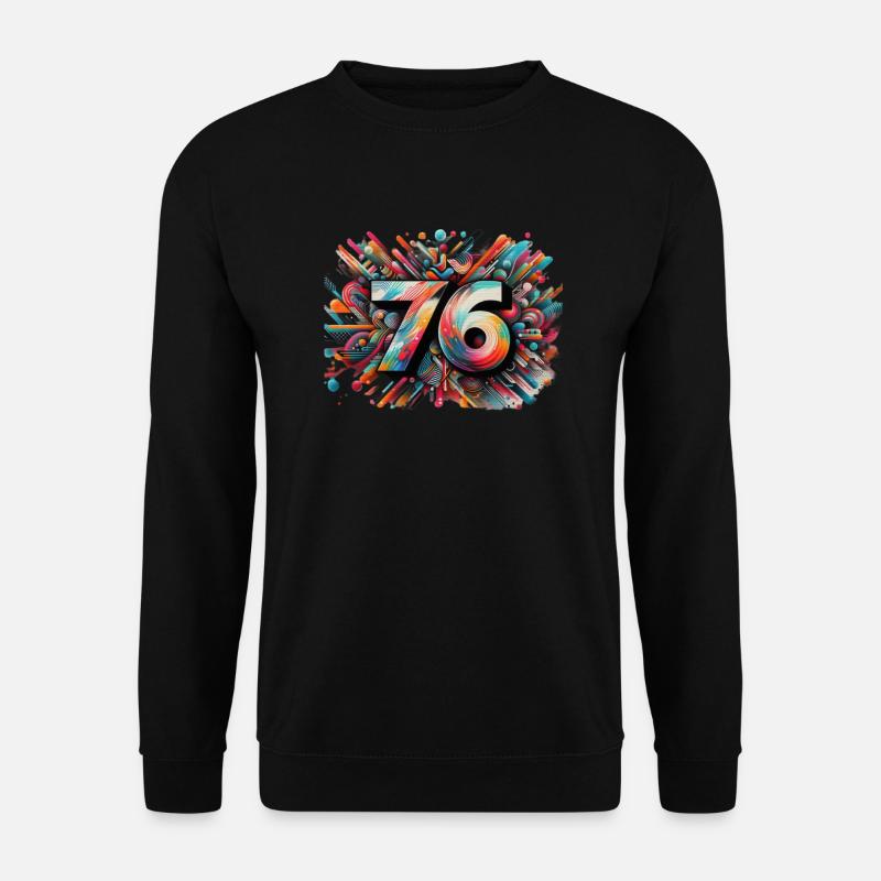 Picsart 24 01 10 21 29 59 183 - Unisex Pullover - Schwarz