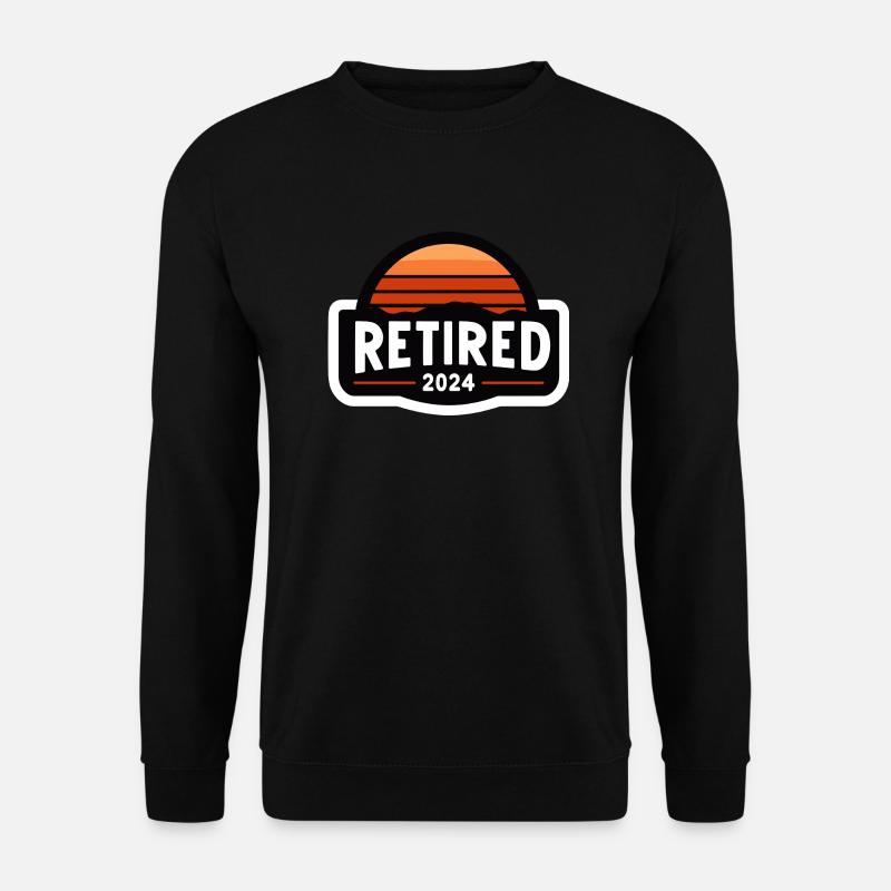 Im Ruhestand 2024 neues Kapitel - Unisex Pullover - Schwarz
