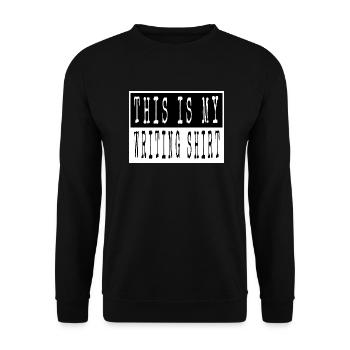 Idée cadeau Joyeux anniversaire Idée cadeau d’anniversaire - Sweat-shirt Unisexe - noir - Devant - Alina (178cm) & Michal (187cm)
