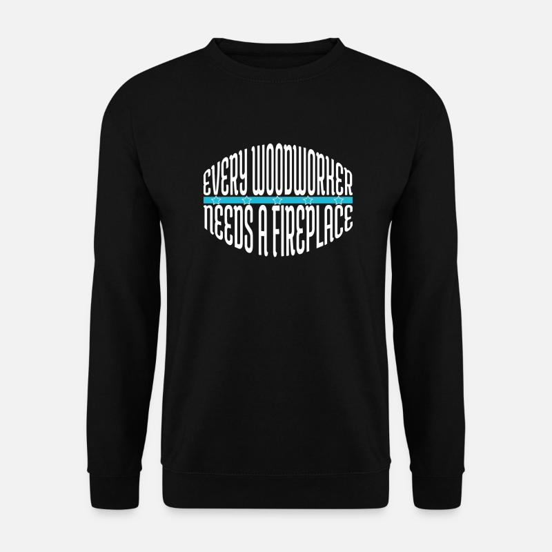 Woodworker Woodcutter - Unisex Sweatshirt - black