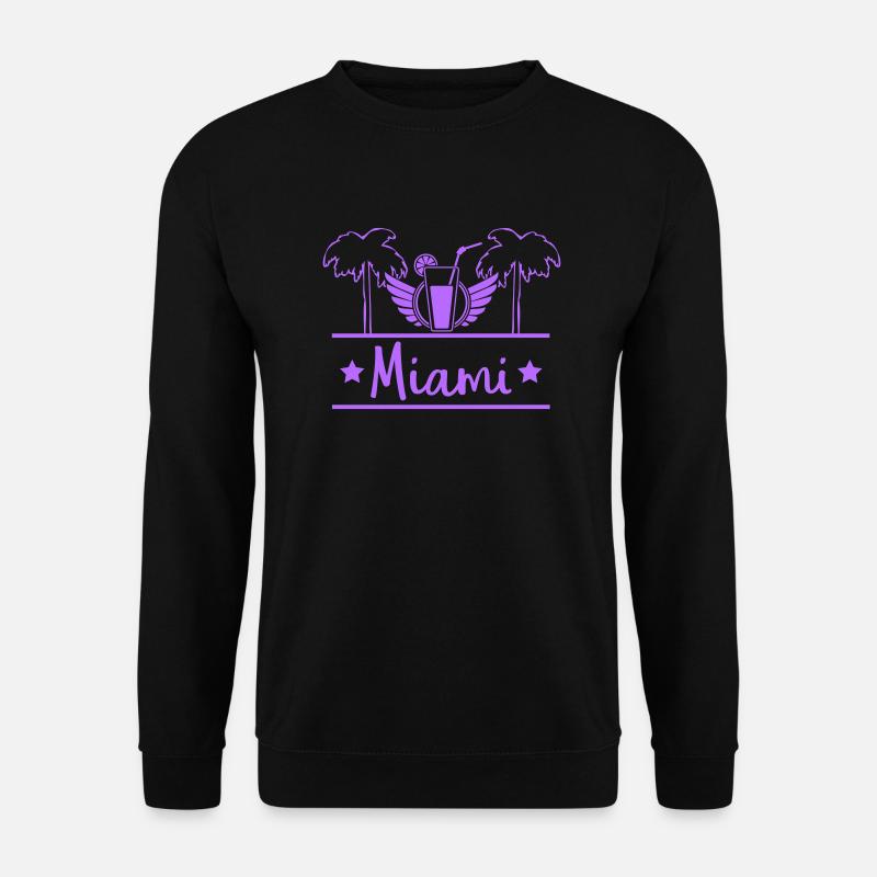 miami - Unisex Pullover - Schwarz