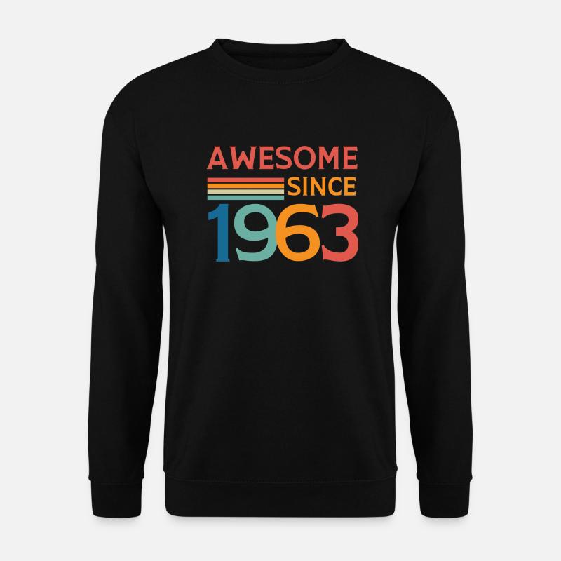 Großartig seit 1963 - Unisex Pullover - Schwarz