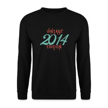Jahrgang 2014 Ausgabe - Unisex Pullover - Schwarz - Vorne - Alina (178cm) & Michal (187cm)