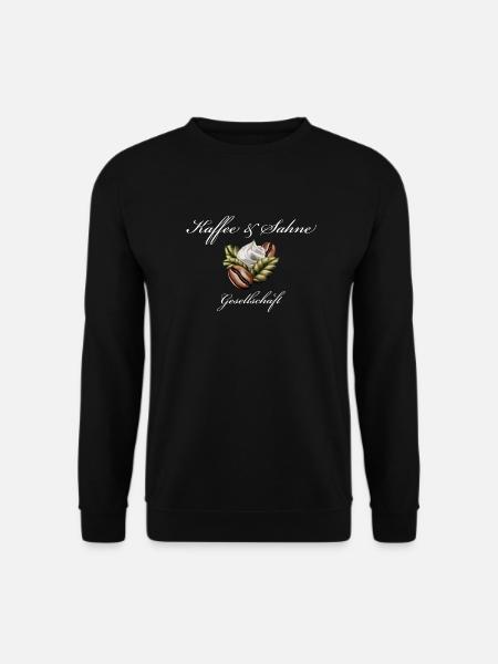 Kaffee & Sahne - Unisex Pullover - Schwarz
