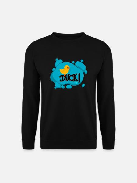 Duck! -CB - Unisex Sweatshirt - black