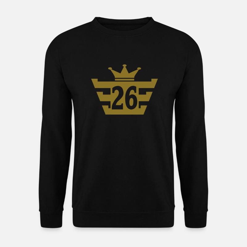 26_royal - Unisex Pullover - Schwarz