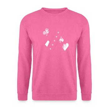 Poker - Unisex Pullover - Pink - Vorne