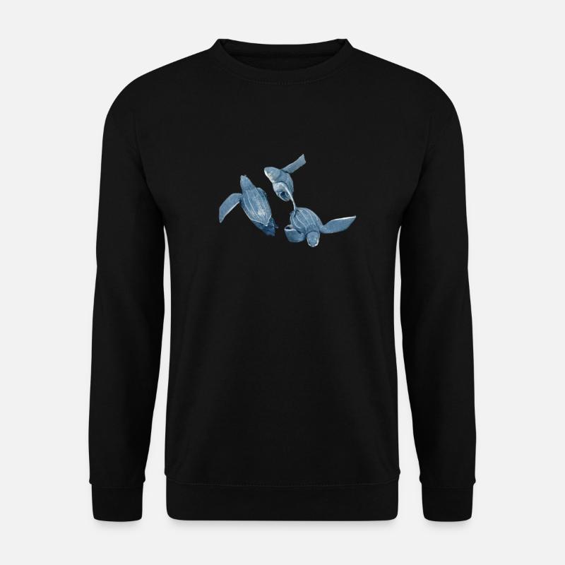 leatherback turtle 2 - Unisex Sweatshirt - black