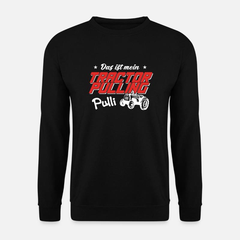Tractor Pulling Pulli - Unisex Pullover - Schwarz