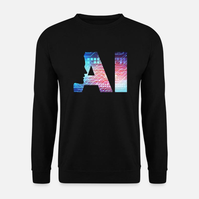 Künstliche Intelligenz - Unisex Pullover - Schwarz