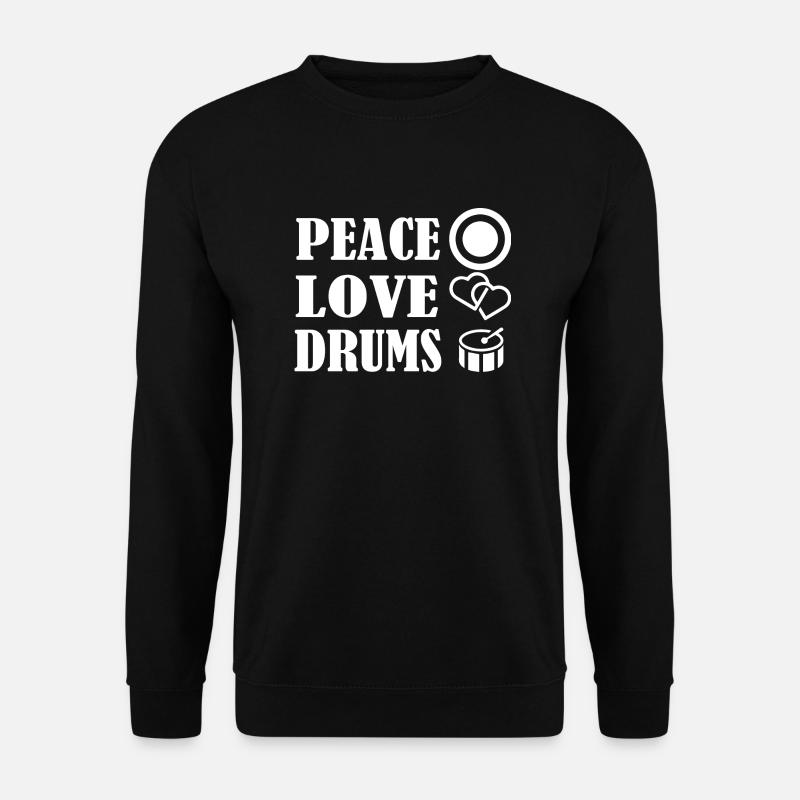 Rock and Roll Rock Music - Unisex Pullover - Schwarz
